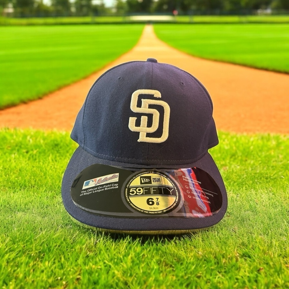 San Diego Padres authentic New‎ Era 59Fifty fitted hat. NWT